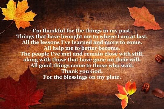 Happy Thanksgiving Poems