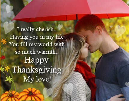 Happy Thanksgiving My Love Images